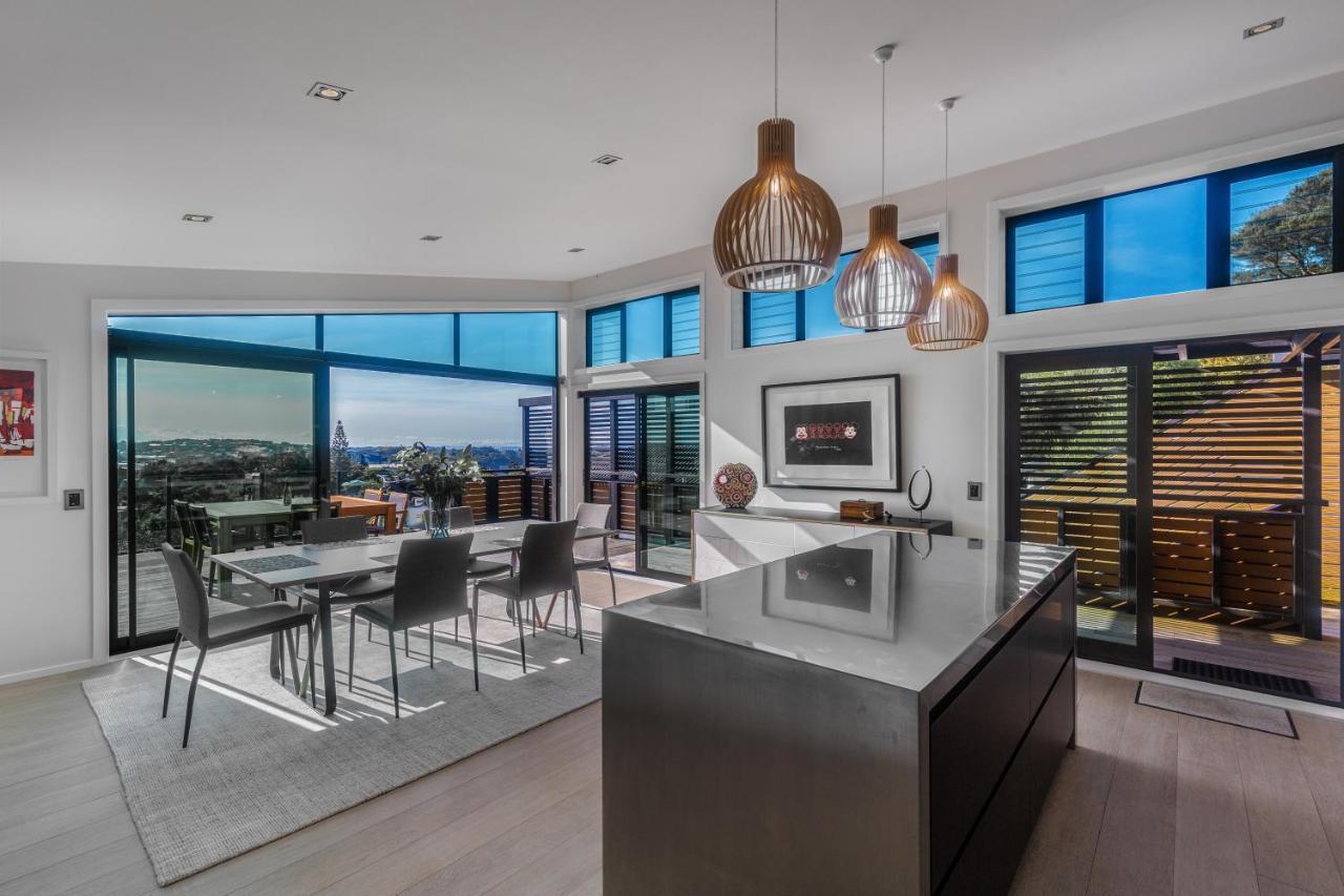Taonga With Sea Views By Waiheke Unlimited Villa Oneroa Exterior foto