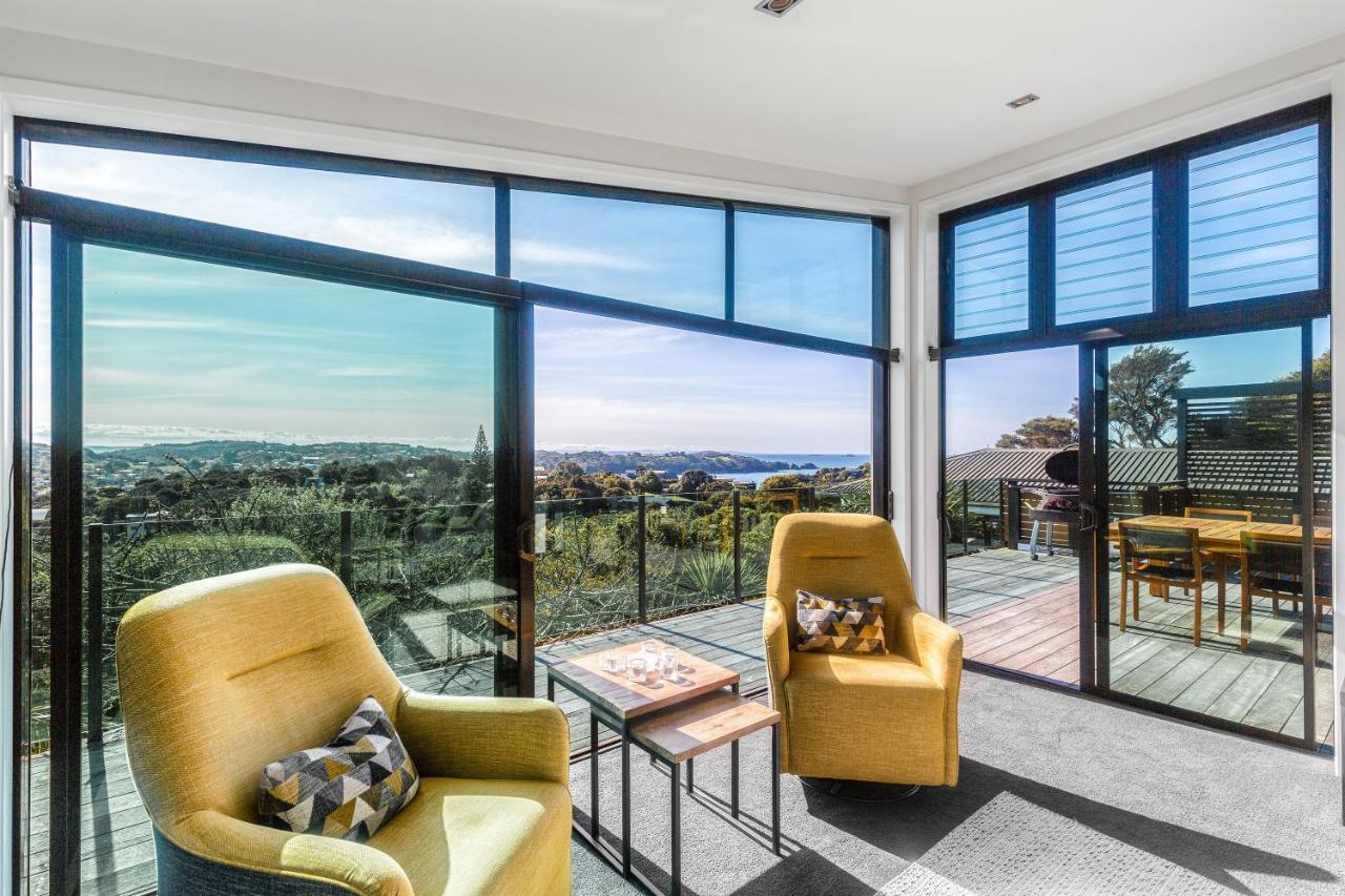 Taonga With Sea Views By Waiheke Unlimited Villa Oneroa Exterior foto