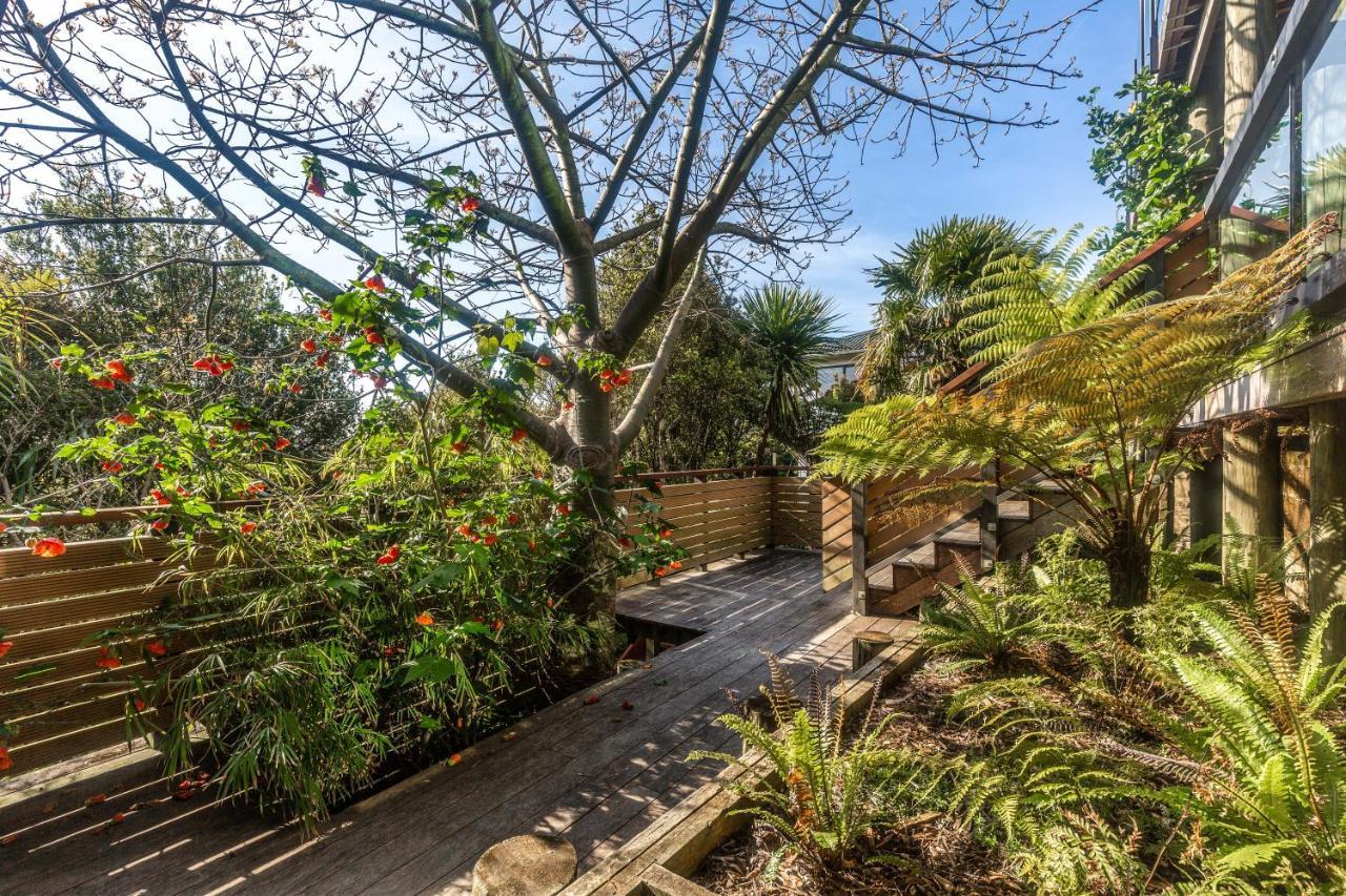Taonga With Sea Views By Waiheke Unlimited Villa Oneroa Exterior foto