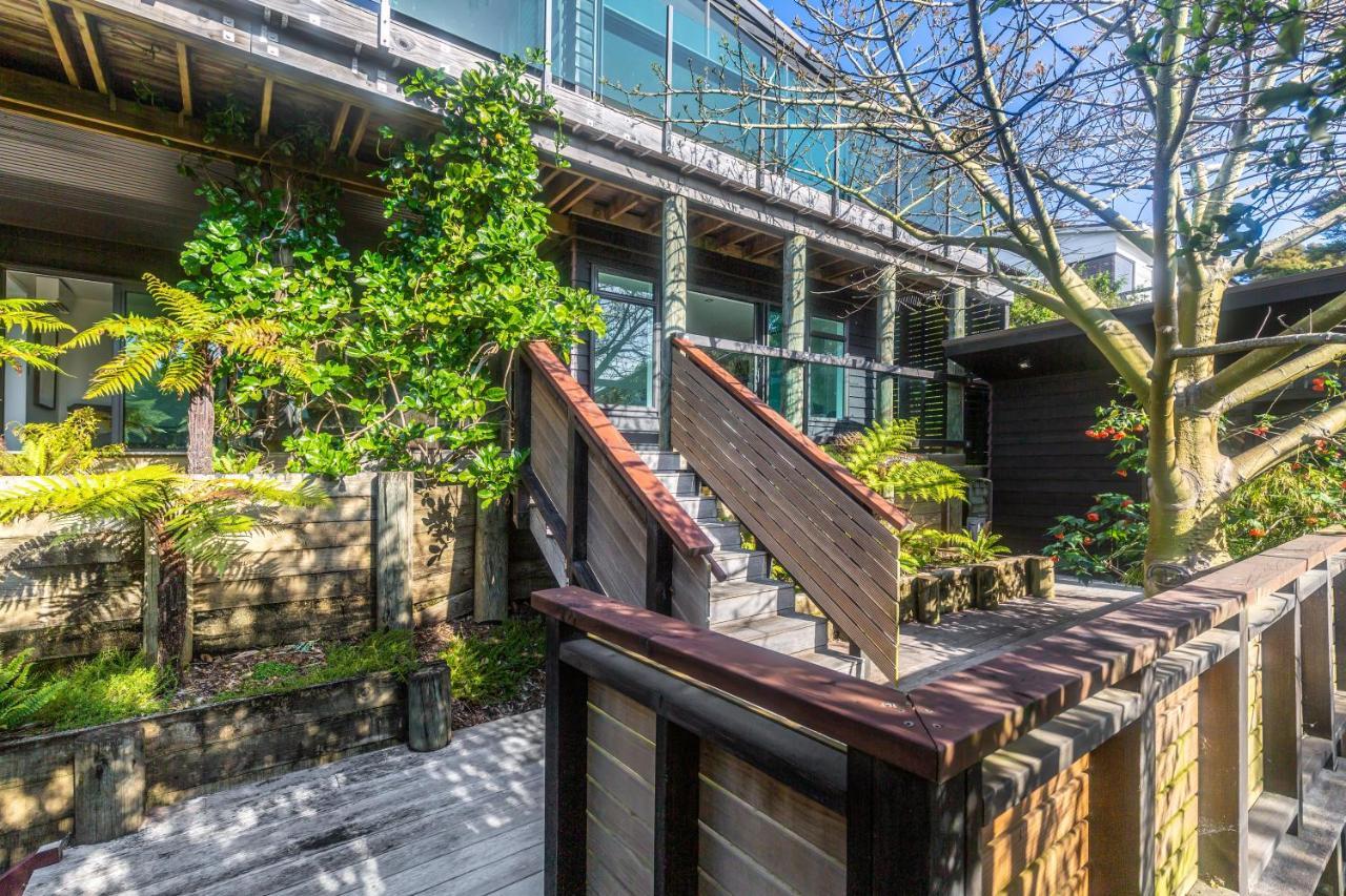 Taonga With Sea Views By Waiheke Unlimited Villa Oneroa Exterior foto