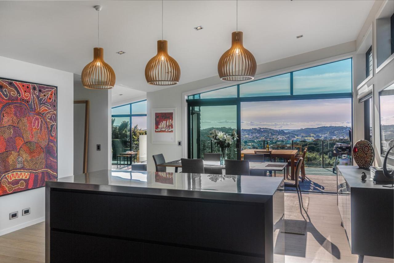 Taonga With Sea Views By Waiheke Unlimited Villa Oneroa Exterior foto