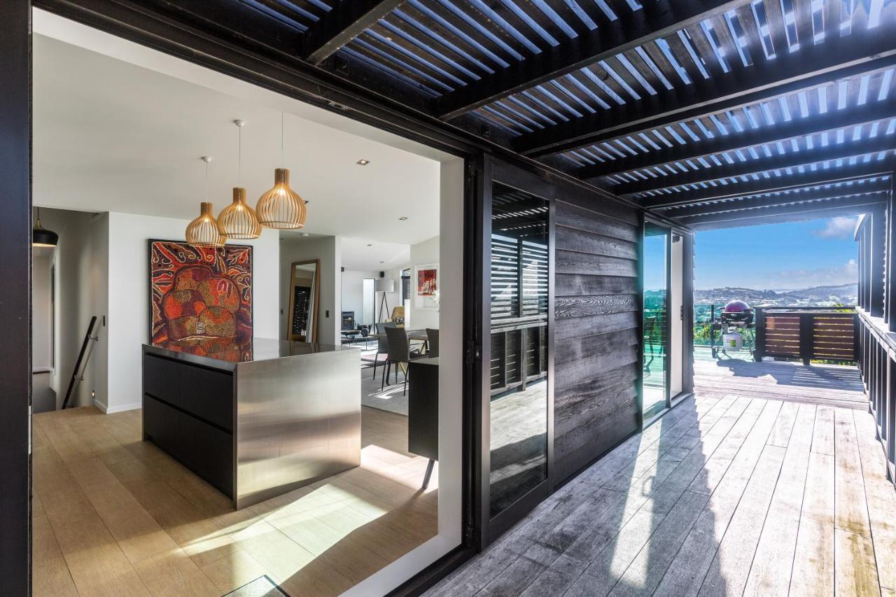 Taonga With Sea Views By Waiheke Unlimited Villa Oneroa Exterior foto